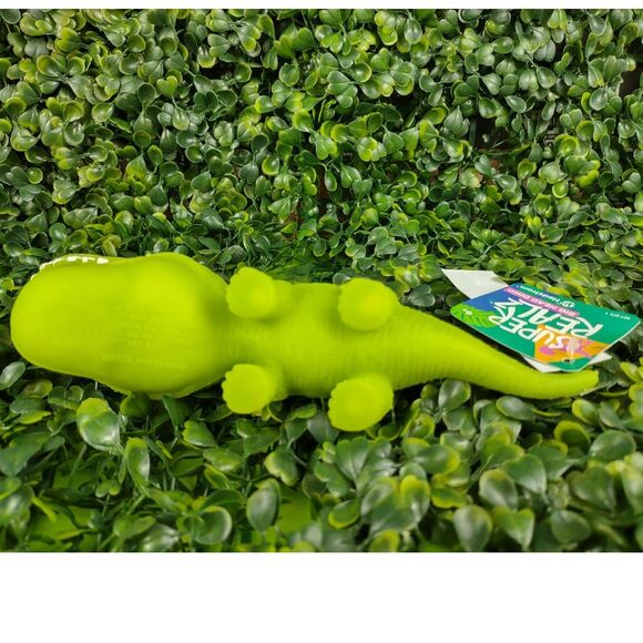 Tyrannosaurus Rex Dinosaur Squishy Toy Figure Squeezable T-Rex Dino Sand Green - Picture 11 of 15